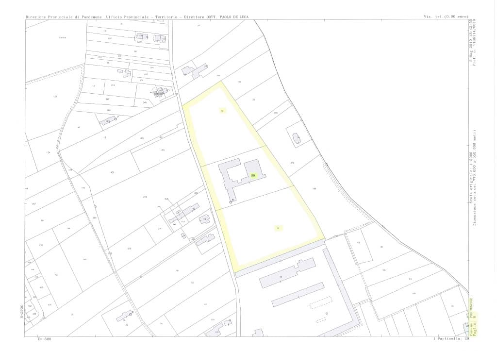 Estratto mappa evidenziato Pordenone1024_1